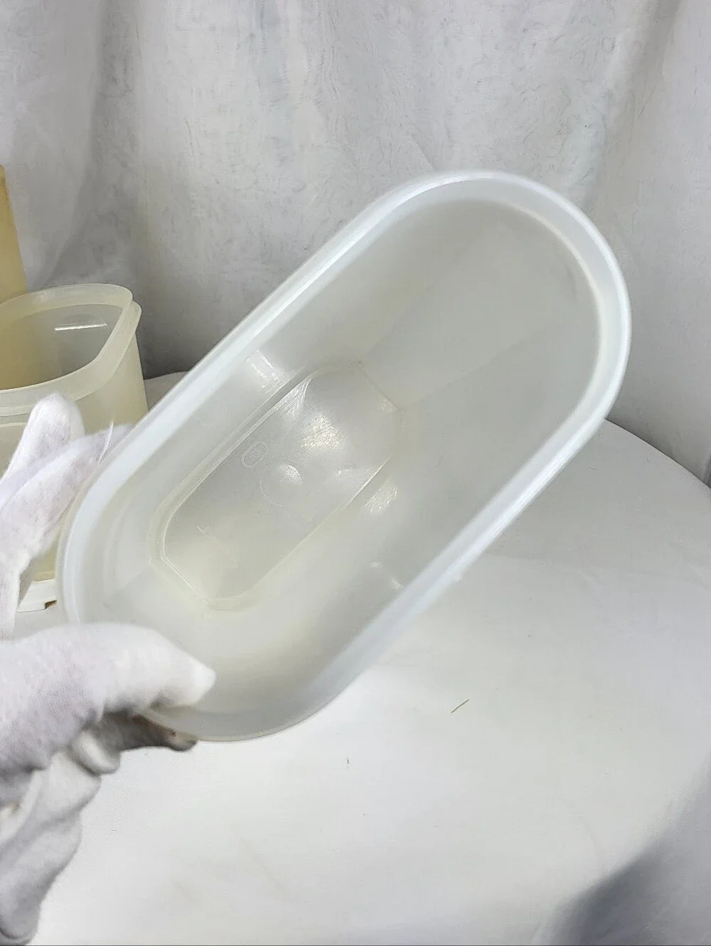 Tupperware Modular Mates Oval Storage Containers With Storage Rack